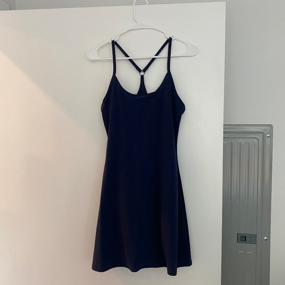 navy exercise dress (xs) NWOT